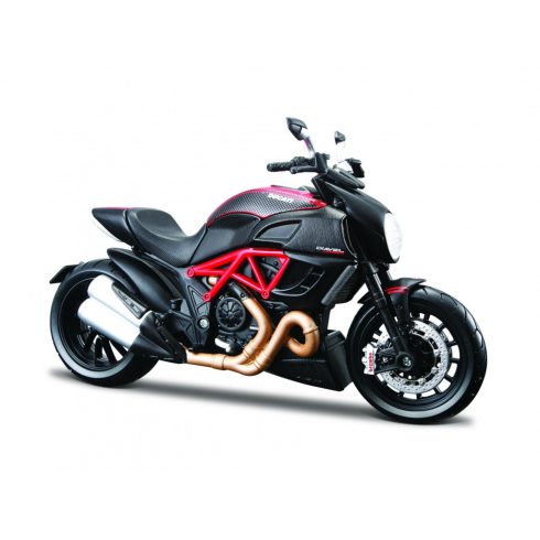 Maisto Ducati Diavel Carbon motorkerékpár fém modell (1:12)