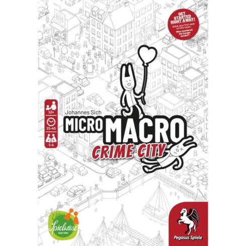 MicroMacro Crime City logikai társasjáték