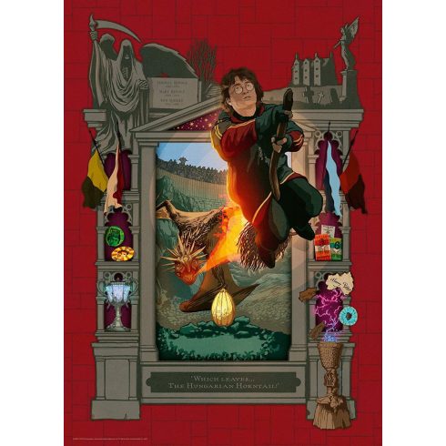 Ravensburger Harry Potter 4 - 1000 darabos puzzle