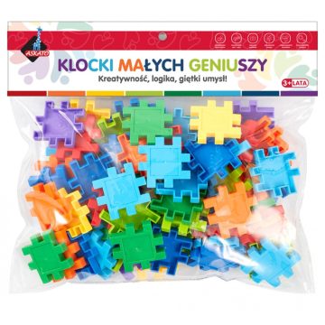 Askato Puzzle 75 darabos építőjáték készlet