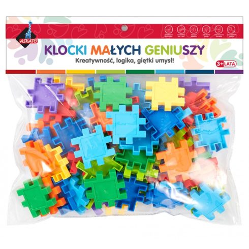 Askato Puzzle 75 darabos építőjáték készlet