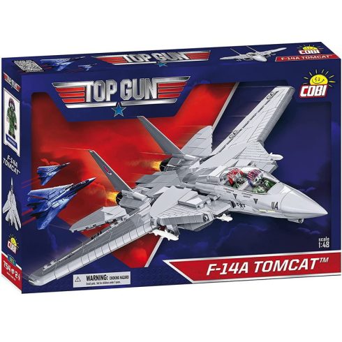 Cobi F-14A Tomcat vadászrepülőgép 754 darabos építőjáték 1:48