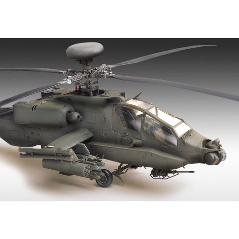 Academy AH-64A Apache helikopter műanyag modell (1:48)