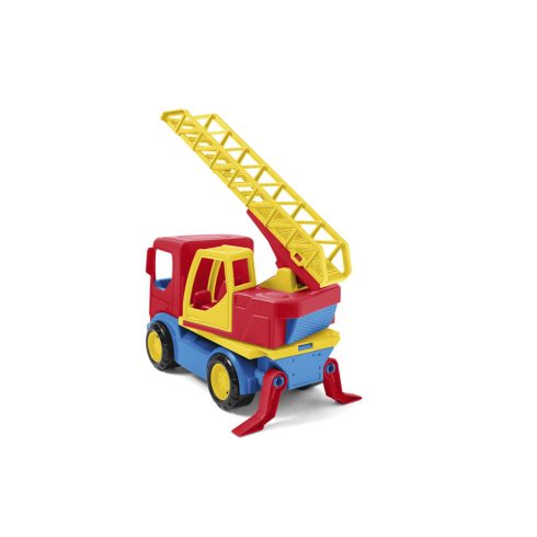 Wader Tech Truck tűzoltóautó - Piros/sárga