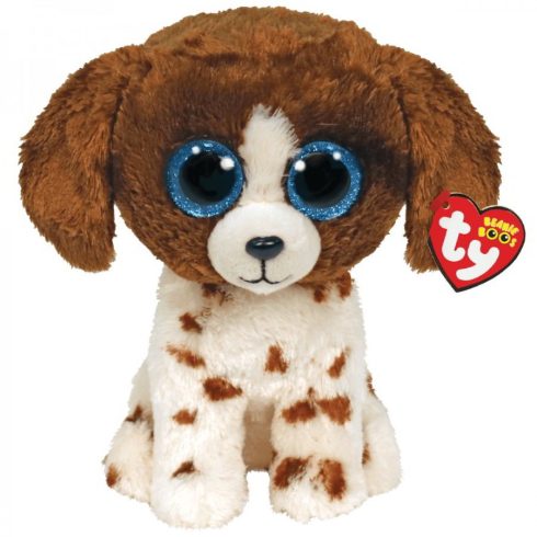 Ty Beanie Boos: Muddles kutya figura - 24 cm