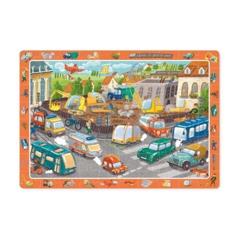 Dodo Toys Városi közlekedés - 80 darabos puzzle