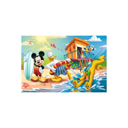 Trefl Mickey Egér izgalmas napja - 60 darabos puzzle