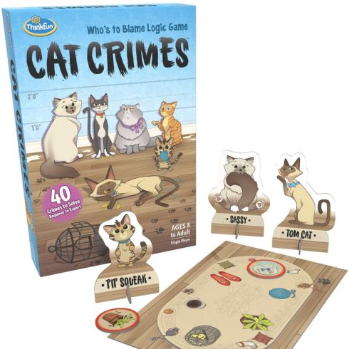 Thinkfun Cat Crimes - Zsivány cicák logikai játék