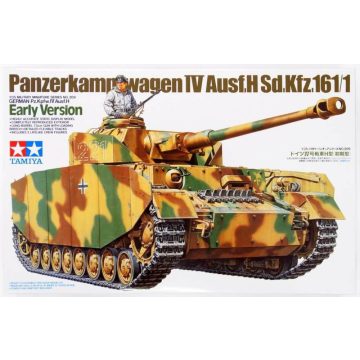   Tamiya Panzerkampwagen IV Ausf. H. Early Version tank műanyag modell (1:35)