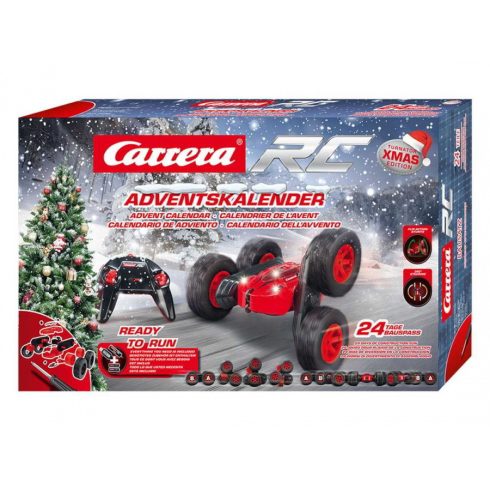 Carrera Advent Calendar X-mas turnator RC autó (1:24) - Adventi Kalendárium