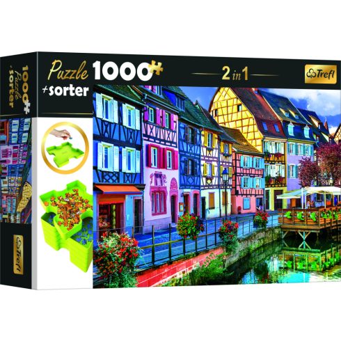 Trefl Színes utcakép - 1000 darabos puzzle