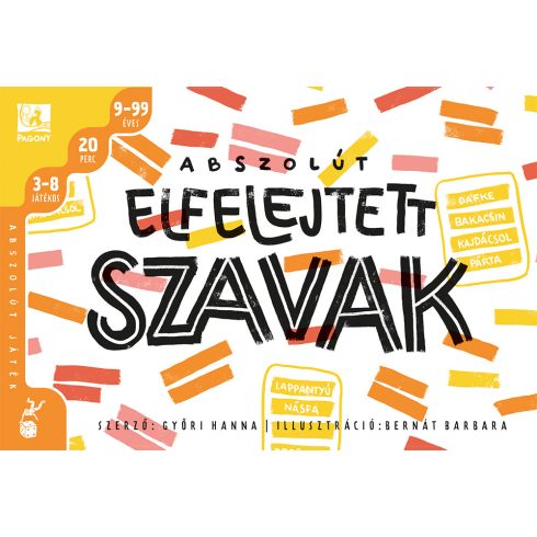 Abszolút elfelejtett szavak Családi társasjáték