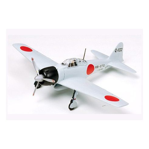 Tamiya Mitsubishi A6M3 Zero Fighter vadászrepülőgép műanyag modell (1:48)