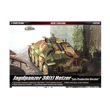   Academy Jagdpanzer 38(t) Hetzer harckocsi műanyag modell (1:35)