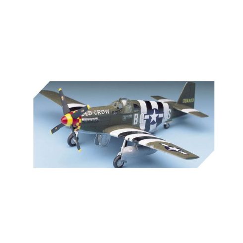 Academy P-51B Mustang vadászrepülőgép műanyag modell (1:72)