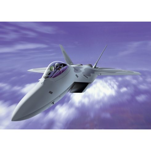 Italeri F-22 Raptor vadászrepülőgép műanyag modell (1:72)