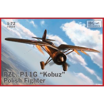   IBG PZL P.11g Kobuz vadászrepülőgép műanyag modell (1:72)