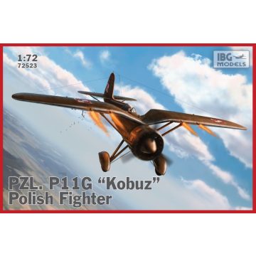   IBG PZL P.11g Kobuz vadászrepülőgép műanyag modell (1:72)