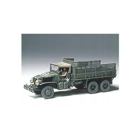 Tamiya US 2.5 ton 6x6 Cargo Truck teherautó műanyag összeépíthető makett (1:35)