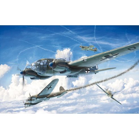 Italeri Heinkel He 111H Battle of Britain 80th repülőgép műanyag modell (1:72)