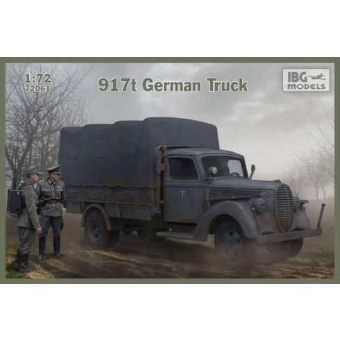 IBG German Truck 917t teherautó műanyag modell (1:72)