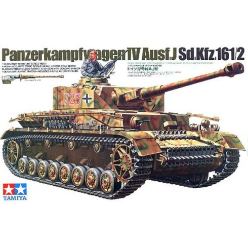 Tamiya Panzerkampfwagen IV tank műanyag összeépíthető makett (1:35)