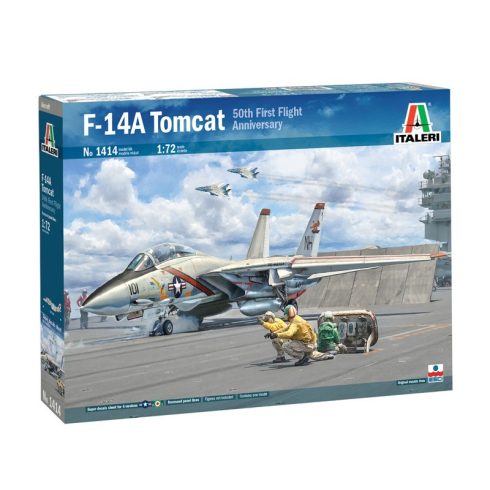 Italeri F-14A Tomcat vadázsrepülőgép műanyag modell (1:72)