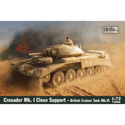 IBG Models Crusader Mk.I CS - British Close Support Tank műanyag modell (1:72)