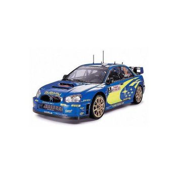 Subaru Impreza WRC #5 Solberg autó műanyag modell (1:24)