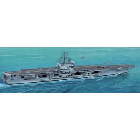 Italeri U.S.S. Ronald Reagan hajó műanyag modell (1:720)