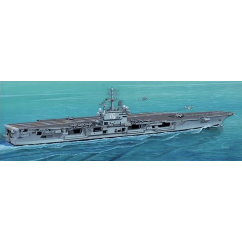 Italeri U.S.S. Ronald Reagan hajó műanyag modell (1:720)