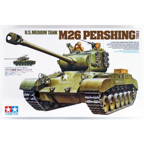 Tamiya US Med Tank M26 Pershing tank műanyag összeépíthető makett (1:35)