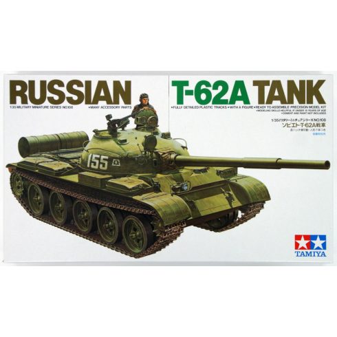 Tamiya Russian T-62 Tank műanyag modell (1:35)