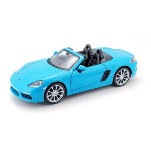 Bburago Porsche 718 Boxster autó fém modell (1:24)