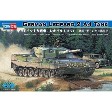   HobbyBoss Német Leopard 2 A4 tank műanyag összeépíthető makett (1:35)