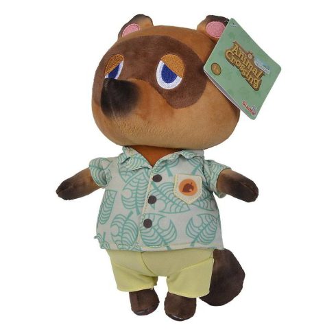 Simba Animal Crossing Tom Nook plüss figura - 25 cm