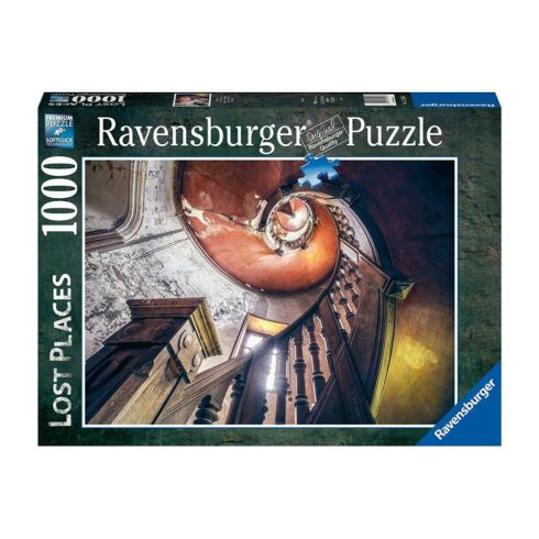 Ravensburger Lost Places Edition - Csigalépcső - 1000 darabos puzzle