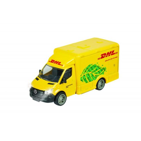 Majorette Mercedes-Benz Sprinter DHL furgon (1:43) - Sárga