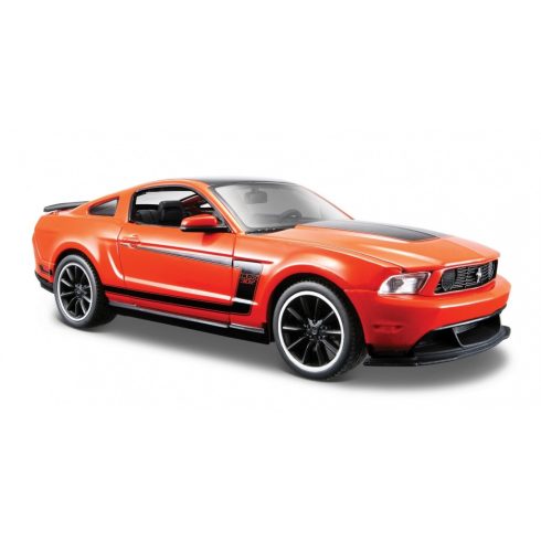 Maisto Ford Mustang Boss 302 narancssárga autó fém modell (1:24)