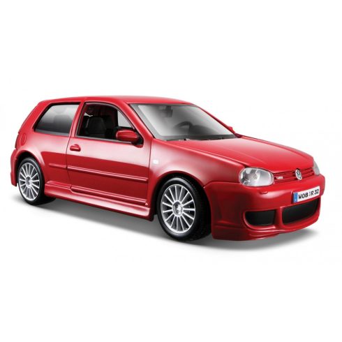 Maisto Volkswagen Golf R32 Grana Piros autó fém modell (1:24)