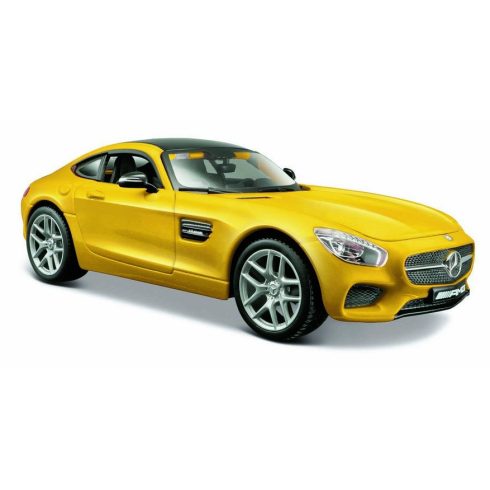 Maisto Mercedes AMG GT Sárga autó fém modell (1:24)