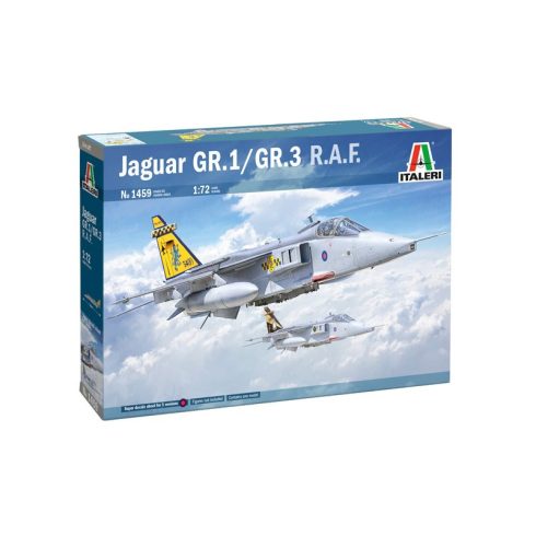 Italeri Jaguar GR.1/GR 3 R.A.F. repülőgép műanyag modell (1:72)