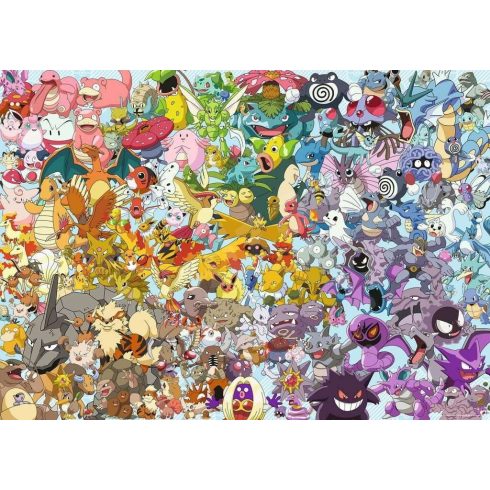 Ravensburger Challenge Pokémon - 1000 darabos puzzle