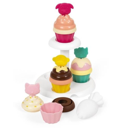 Skip Hop Sort and Stack Cupcakes Egymásra rakható cukrász Építőjáték