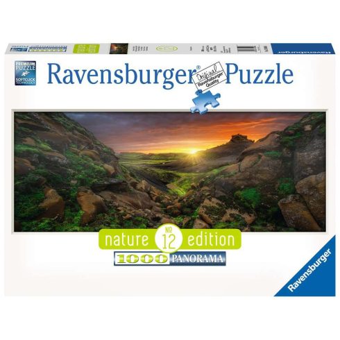 Ravensburger Nap Izland felett - 1000 darabos panoráma puzzle