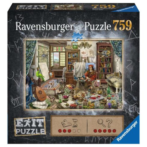 Ravensburger Exit A művész műterme - 759 darabos puzzle