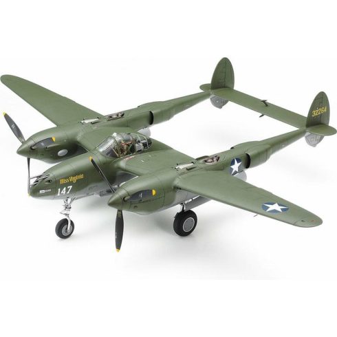 Tamiya Lockheed P-38 F/G Lighting repülőgép műanyag összeépíthető makett (1:72)