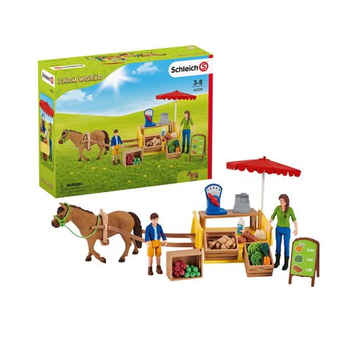 Schleich Mobil piaci stand