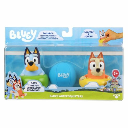 Moose Toys Bluey fürdőjáték - 3db/csomag