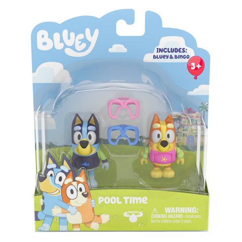 Moose Toys Bluey Medence party figuraszett